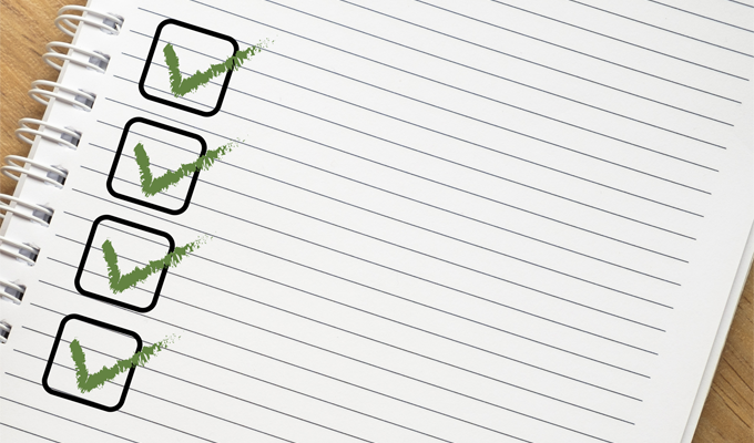 対応の標準化・基準化